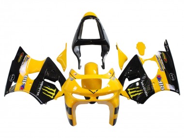 Compra Carenados Moto Kawasaki ZX6R 1998-1999 - Amarillo Negro Monstruo Elf Bridgestone