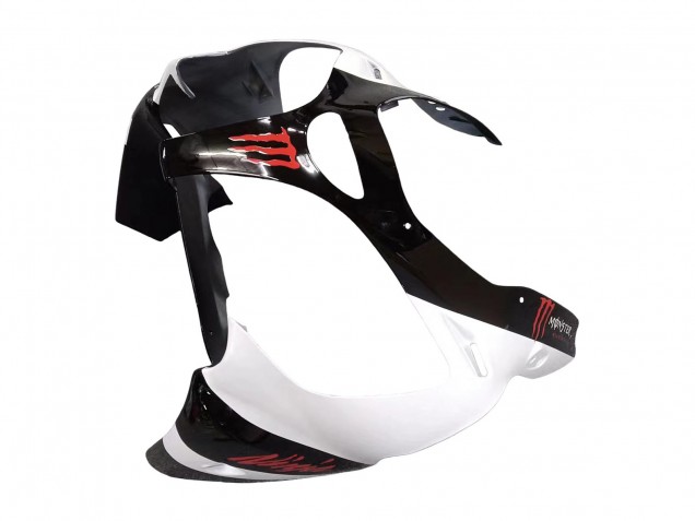 Compra Carenados Moto Kawasaki ZX6R 2000-2002 - Blanco Negro Rojo Monstruo