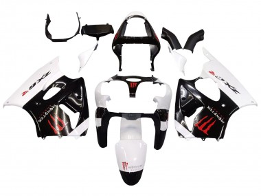 Compra Carenados Moto Kawasaki ZX6R 2000-2002 - Blanco Negro Rojo Monstruo