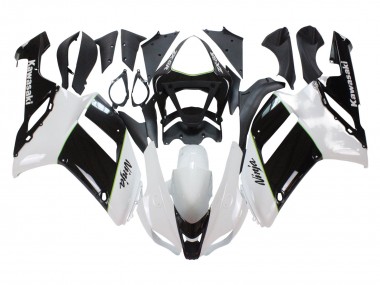 Compra Carenados Moto Kawasaki ZX6R 2007-2008 - Negro Blanco Ninja