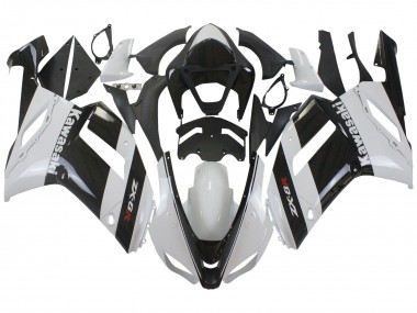 Compra Carenado Moto Kawasaki ZX6R 2007-2008 - Blanco Negro