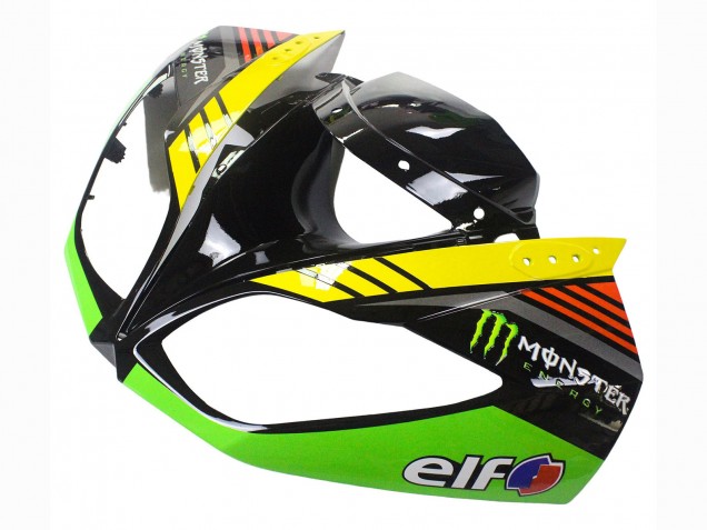 Compra Carenados Moto Kawasaki ZX6R 2009-2012 - Verde Negro Brillante Amarillo Blanco Rojo Elf Monstruo