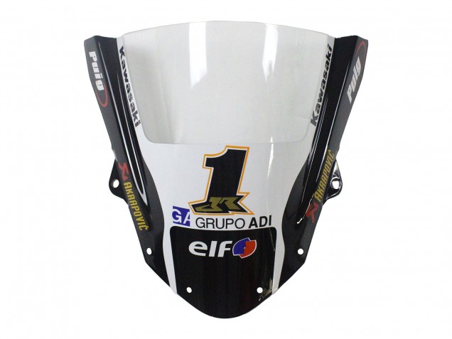 Compra Carenados Moto Kawasaki ZX6R 2009-2012 - Verde Negro Brillante Amarillo Blanco Rojo Elf Monstruo