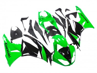 Compra Carenados Moto Kawasaki ZX6R 2009-2012 - Verde Negro Brillante