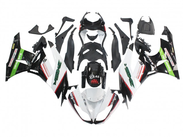 Compra Carenados Moto Kawasaki ZX6R 2009-2012 - Blanco Rojo Negro Verde
