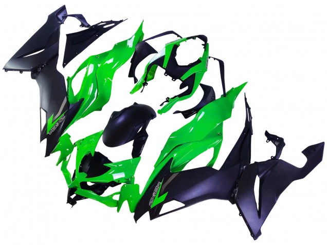 Compra Carenados Moto Kawasaki ZX6R 2019-2022 - Verde Negro Mate