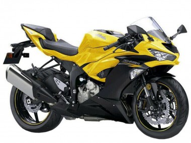 Compra Carenados Moto Kawasaki ZX6R 2019-2022 - Amarillo Negro Mate