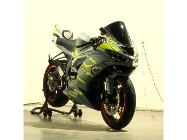 Compra Carenados Moto Kawasaki ZX6R 2019-2022 - Nardo Gris Amarillo