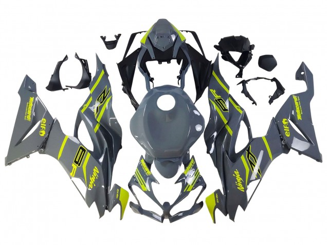 Compra Carenados Moto Kawasaki ZX6R 2019-2022 - Nardo Gris Amarillo