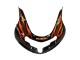 Compra Carenados Moto Suzuki GSXR1000 2000-2002 - Negro Brillante Naranja Llama