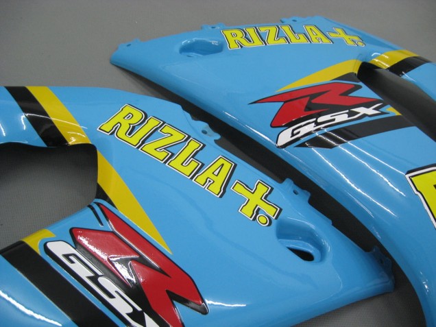 Compra Carenados Moto Suzuki GSXR1000 2000-2002 - Azul Claro Amarillo Negro Motul Rizla
