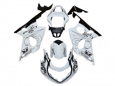 Compra Carenados Moto Suzuki GSXR1000 2000-2002 - Blanco Negro Motul Corona