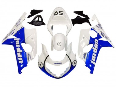 Compra Carenados Moto Suzuki GSXR1000 2000-2002 - Blanco Azul Jordan 59