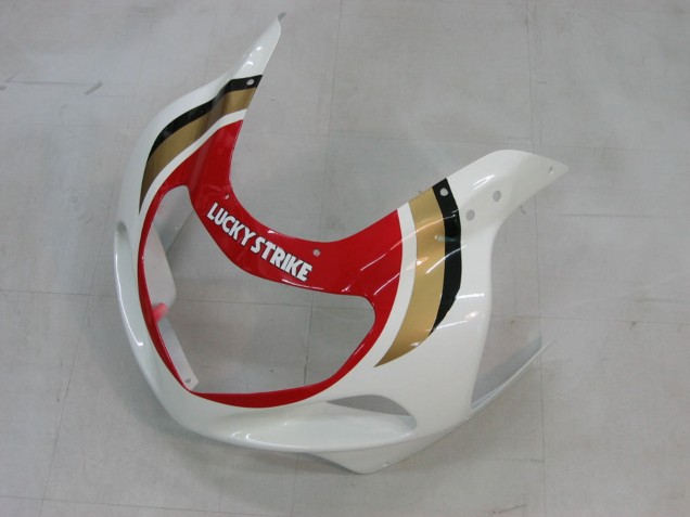 Compra Carenados Moto Suzuki GSXR1000 2000-2002 - Blanco Rojo Lucky Strike
