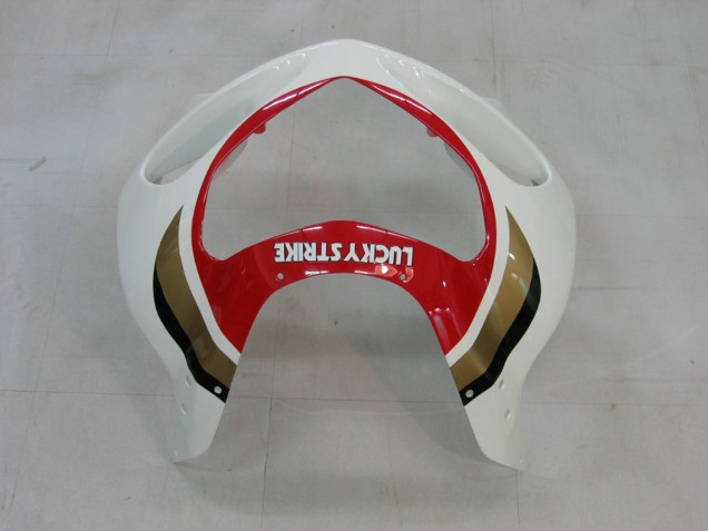 Compra Carenados Moto Suzuki GSXR1000 2000-2002 - Blanco Rojo Lucky Strike