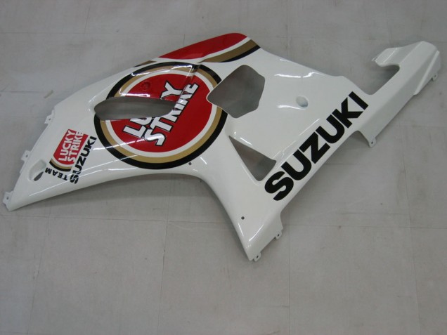Compra Carenados Moto Suzuki GSXR1000 2000-2002 - Blanco Rojo Lucky Strike