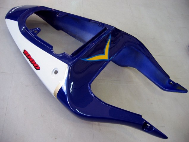 Compra Carenados Moto Suzuki GSXR1000 2000-2002 - Amarillo Azul Oscuro Blanco Motul Corona