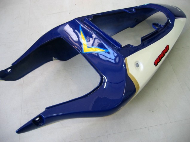 Compra Carenados Moto Suzuki GSXR1000 2000-2002 - Amarillo Azul Oscuro Blanco Motul Corona