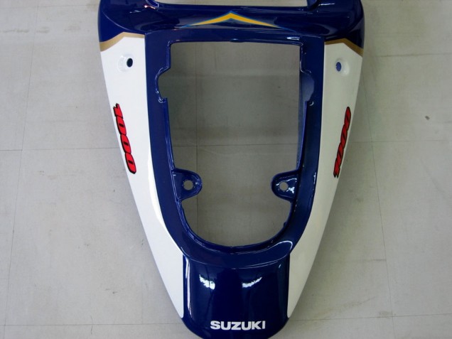 Compra Carenados Moto Suzuki GSXR1000 2000-2002 - Amarillo Azul Oscuro Blanco Motul Corona