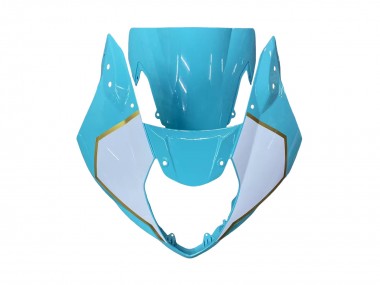 Compra Carenados Moto Suzuki GSXR 1000 2003-2004 - Blanco Azul Claro Oro