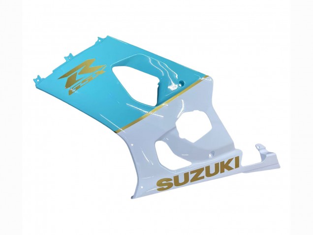 Compra Carenados Moto Suzuki GSXR 1000 2003-2004 - Blanco Azul Claro Oro