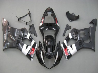 Compra Carenados Moto Suzuki GSXR 1000 2003-2004 - Negro Brillante Blanco Gris Rojo