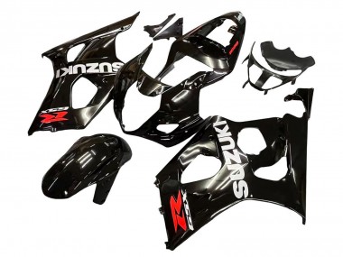 Compra Carenados Moto Suzuki GSXR 1000 2003-2004 - Negro Brillante Blanco Rojo Calcomanías