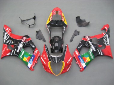 Compra Carenados Moto Suzuki GSXR 1000 2003-2004 - Rojo Amarillo Azul Verde Negro JOMO