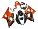 Compra Carenado Moto Suzuki GSXR 1000 2003-2004 - Burnt Naranja Negro Brillante