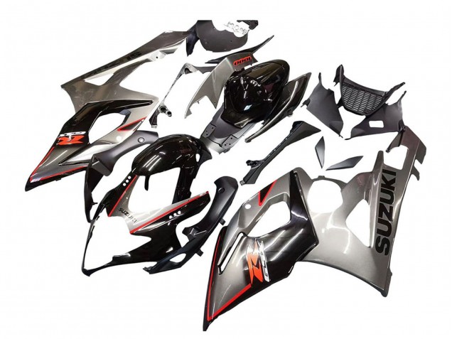 Compra Carenado Moto Suzuki GSXR 1000 2005-2006 - Plata Negro Rojo