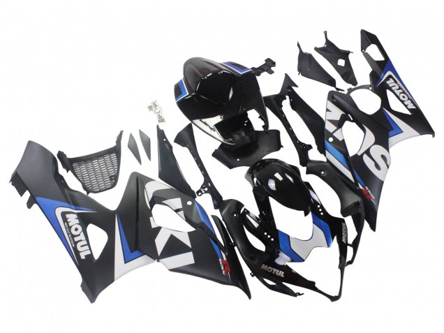 Compra Carenados Moto Suzuki GSXR 1000 2005-2006 - Negro Azul Blanco Motul