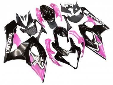 Compra Carenados Moto Suzuki GSXR 1000 2005-2006 - Negro Brillante Rosa