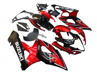 Compra Carenados Moto Suzuki GSXR 1000 2005-2006 - Rojo Negro Brillante