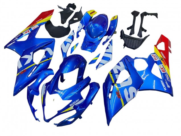 Compra Carenados Moto Suzuki GSXR 1000 2005-2006 - Azul Amarillo Rojo Blanco