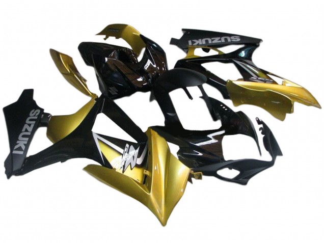 Compra Carenados Moto Suzuki GSXR 1000 2007-2008 - Oro Negro Plata Calcomanía