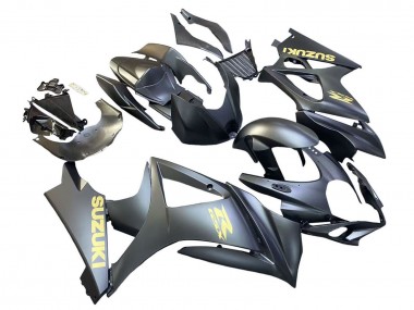 Compra Carenados Moto Suzuki GSXR 1000 2007-2008 - Negro Mate Oro Calcomanía