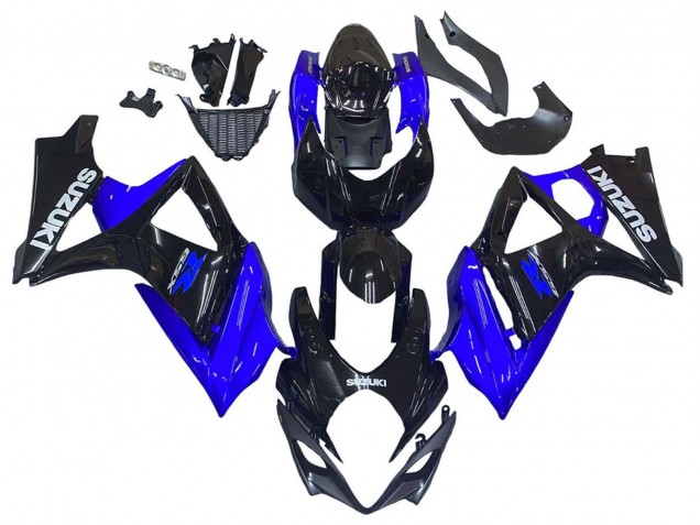 Compra Kits Carenado Moto Suzuki GSXR 1000 2007-2008 - Azul Negro Brillante