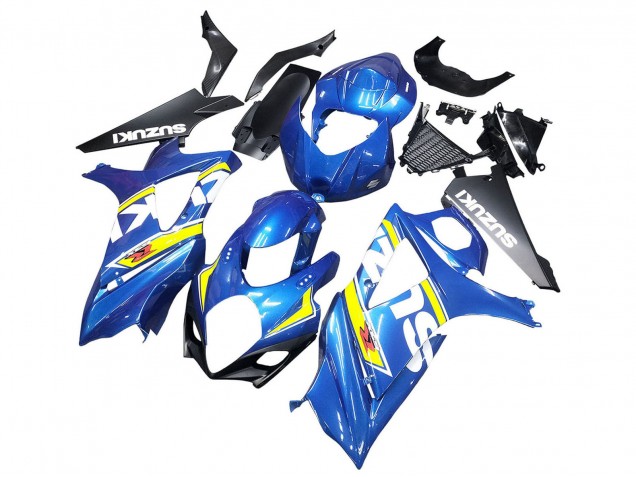 Compra Carenados Moto Suzuki GSXR 1000 2007-2008 - Azul Amarillo Negro