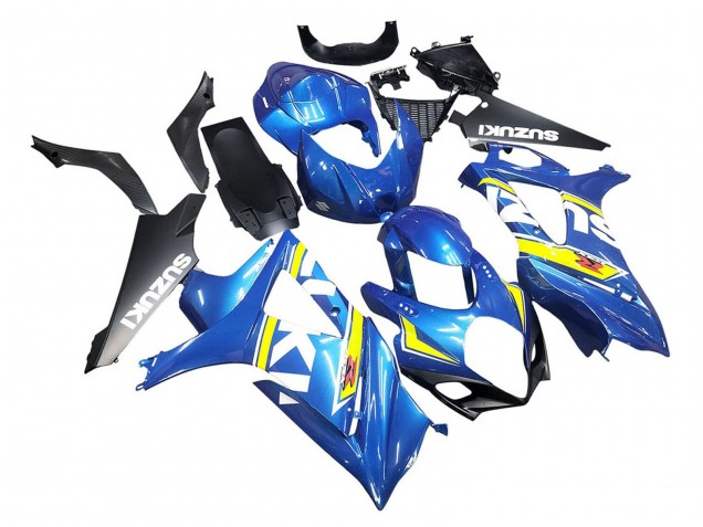 Compra Carenados Moto Suzuki GSXR 1000 2007-2008 - Azul Amarillo Negro