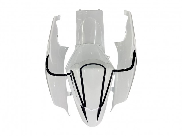 Compra Carenados Moto Suzuki GSXR 1000 2007-2008 - Blanco Negro Alstare Corona Motul
