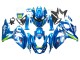 Compra Carenados Moto Suzuki GSXR 1000 2009-2016 - Azul Claro Verde Motul 29 Ecstar
