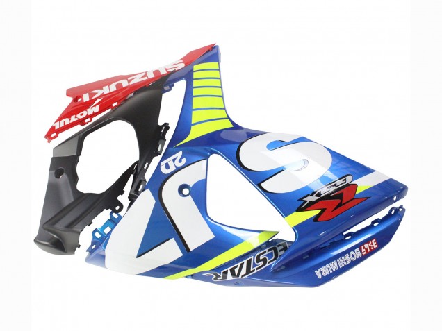 Compra Carenados Moto Suzuki GSXR 1000 2009-2016 - Azul Claro Verde Rojo Motul