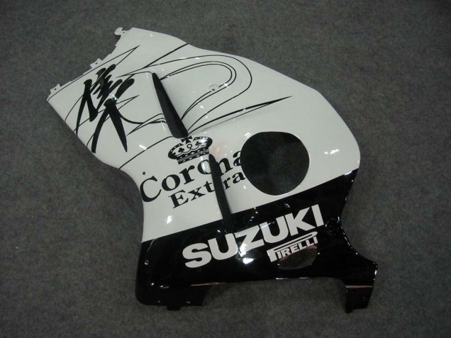 Compra Carenados Moto Suzuki GSXR 1300 Hayabusa 1996-2007 - Blanco Negro Corona