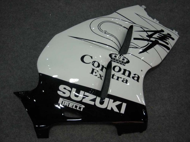 Compra Carenados Moto Suzuki GSXR 1300 Hayabusa 1996-2007 - Blanco Negro Corona