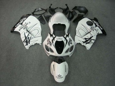 Compra Carenados Moto Suzuki GSXR 1300 Hayabusa 1996-2007 - Blanco Negro Corona