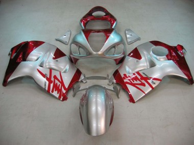 Compra Carenados Moto Suzuki GSXR 1300 Hayabusa 1996-2007 - Plata Rojo Hayabusa