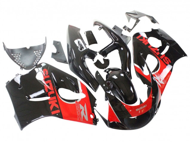 Compra Carenados Moto Suzuki GSXR 600 / GSXR 750 1996-2000 - Negro Rojo