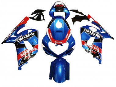 Compra Carenados Moto Suzuki GSXR 600 / GSXR 750 2001-2003 - Azul Rojo Carrera