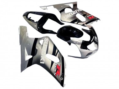 Compra Carenado Moto Suzuki GSXR 600 / GSXR 750 2001-2003 - Plata Negro Brillante Rojo