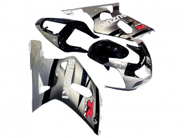 Compra Carenado Moto Suzuki GSXR 600 / GSXR 750 2001-2003 - Plata Negro Brillante Rojo